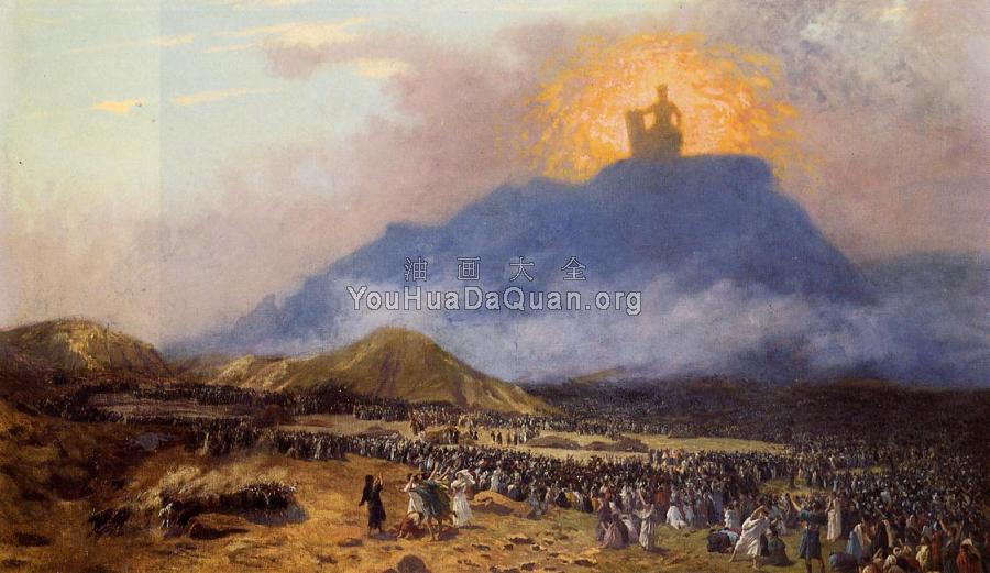 Moses on Mount Sinai - 让·莱昂·杰罗姆